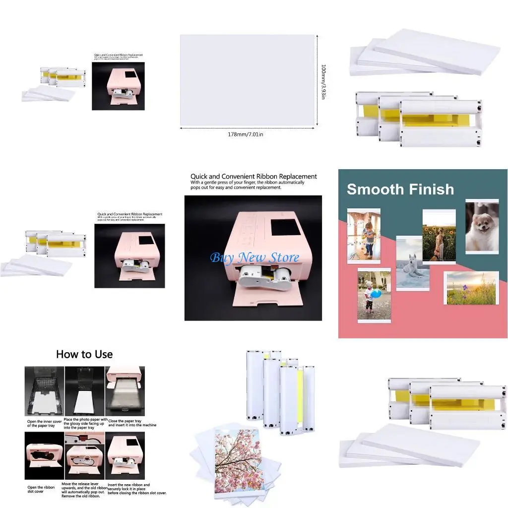 

20CE Professional Photo Printing for CP1500 CP1300 CP910 Camera Cartridge