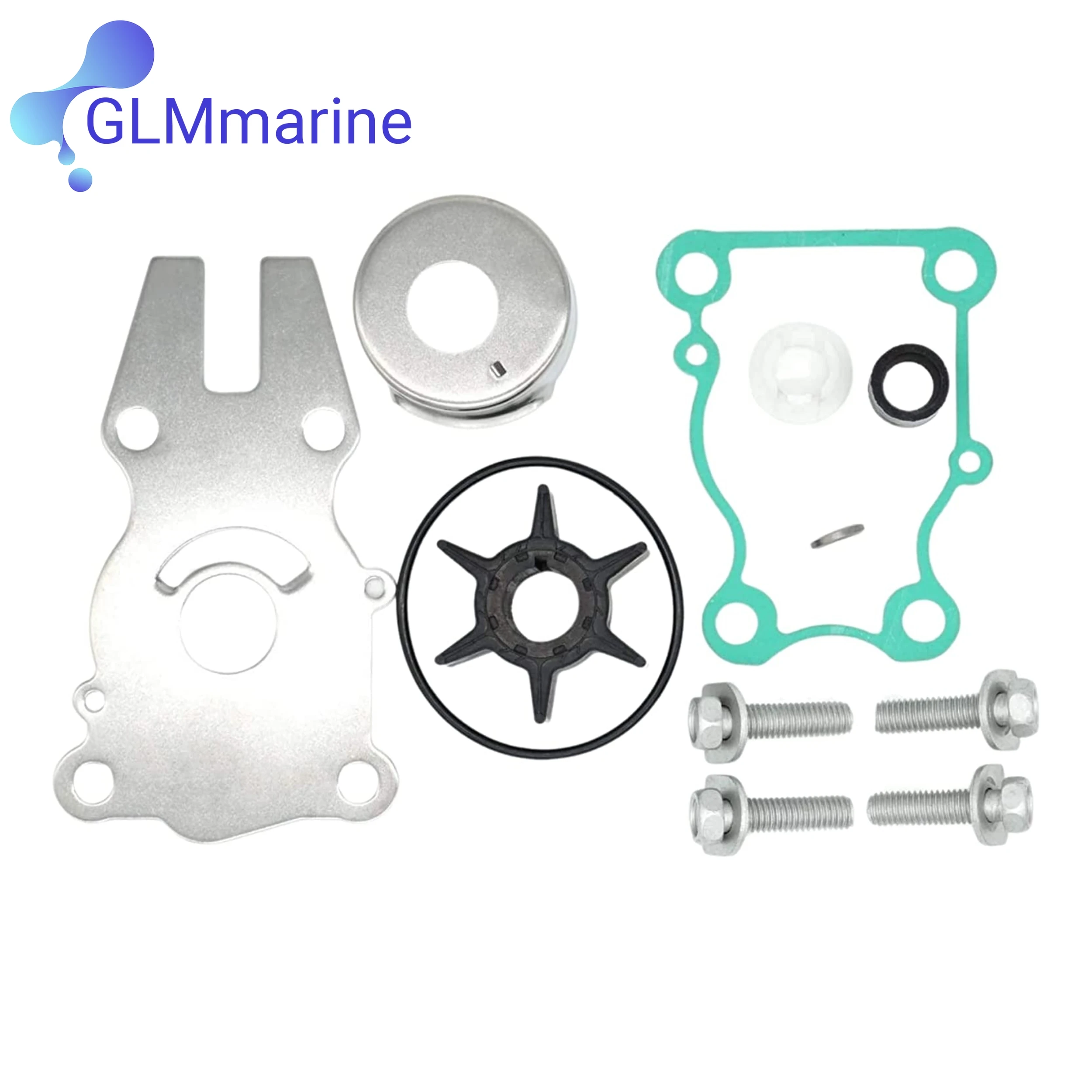 

63D-W0078 for Yamaha 2T 40HP 50HP 4T F40 FT50 F50 F60 Outboard Water Pump Impeller Kit 63D-W0078-00 63D-W0078-01 63D-W0078-01-00