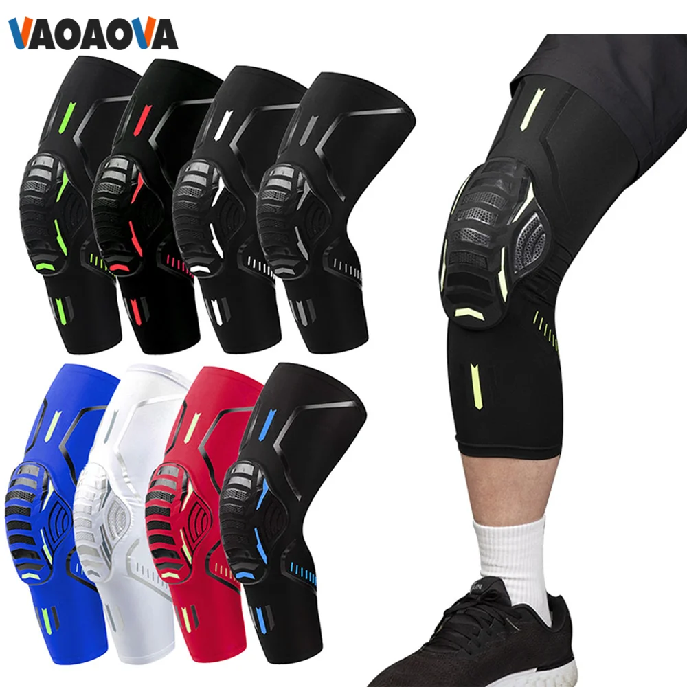 1Pcs Outdoor Riding Anti-Collision Protective Gear Sports Knee Pads Braces Patella Guard Sleeve Cover Honeycomb Leg Compression