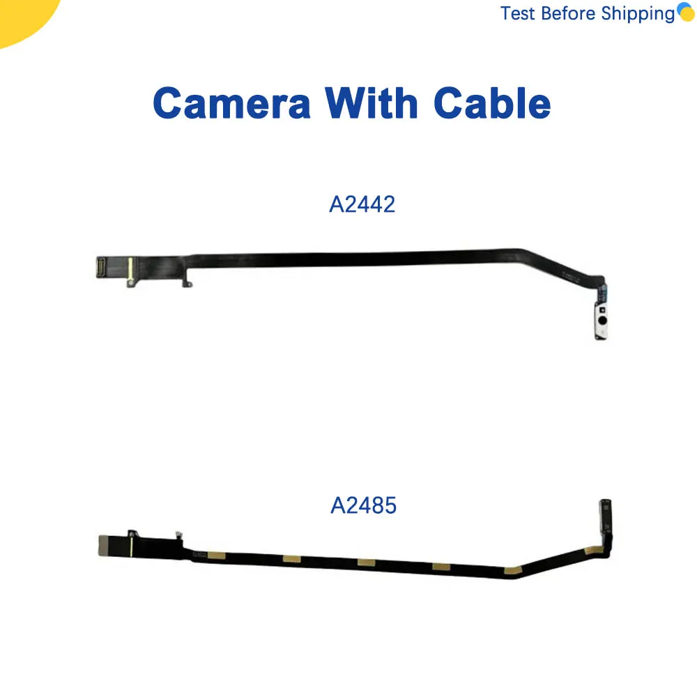 

New Original Camera with Cable For Macbook Pro 14.2" 16.2" A2442 A2485 Camera iSight Webcam Cable 2021 Year