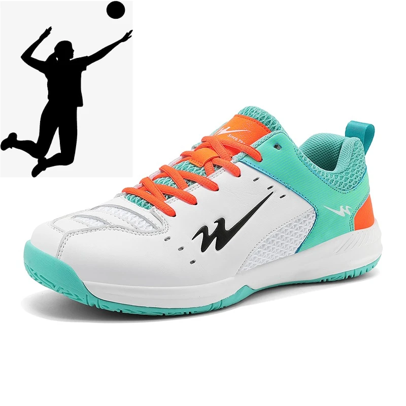 

2025 Новые прочные и стабильные волейбольные кроссовки для мужчин и женщин, легкие легкие кроссовки для фитнеса и настольного тенниса, размер 35-45