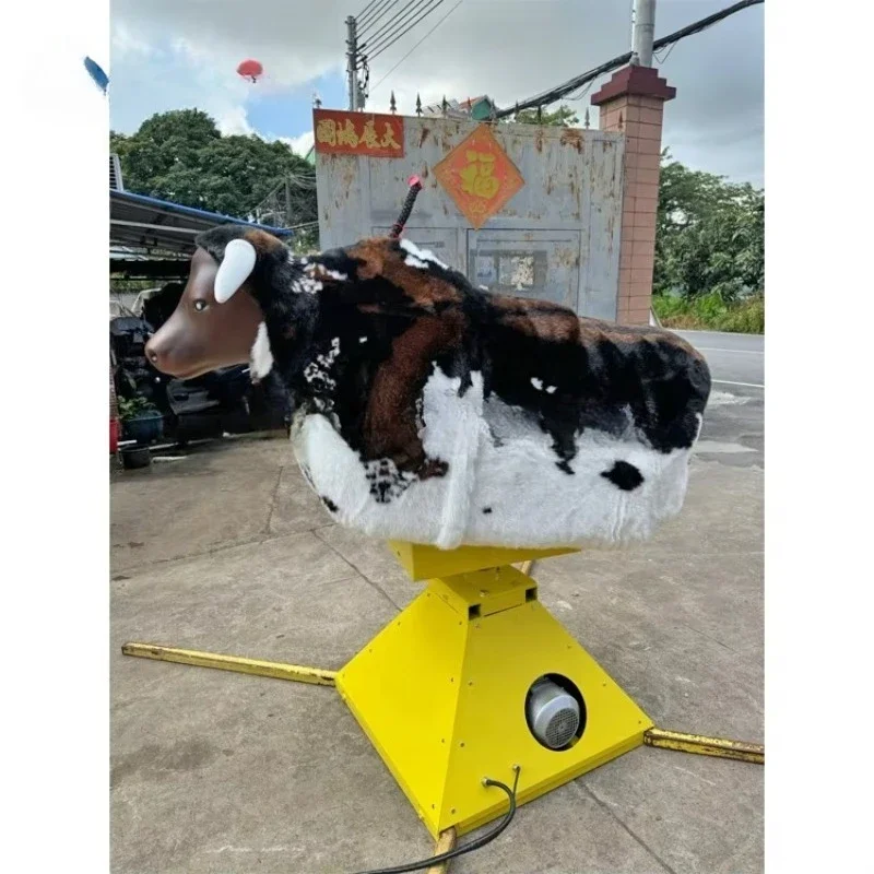 Adult inflatable electric bullfighting game, mechanical cowboy competition for sale