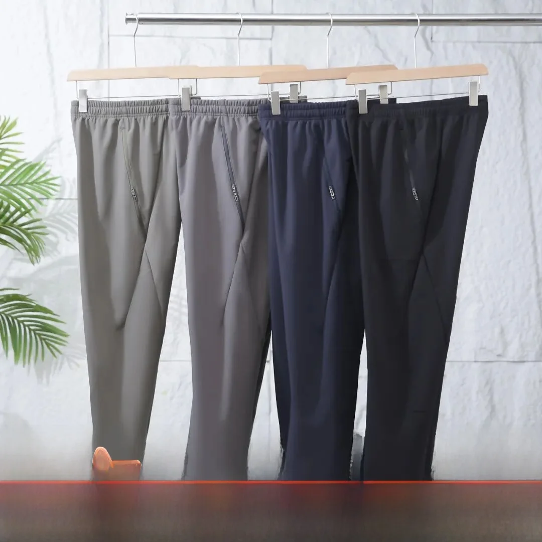 

Men's Outdoor Casual Pants 3D Tailoring Fce Lined Waterproof Soft ell Trousers Autumn Winter Leisure Straight Leg Pants