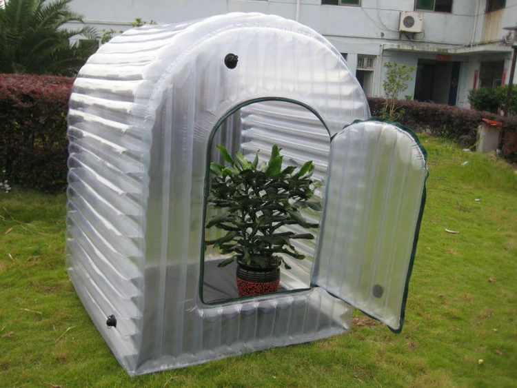 Custom Small PVC Inflatable Greenhouse Outdoor Garden Plant House Portable Growing Tent