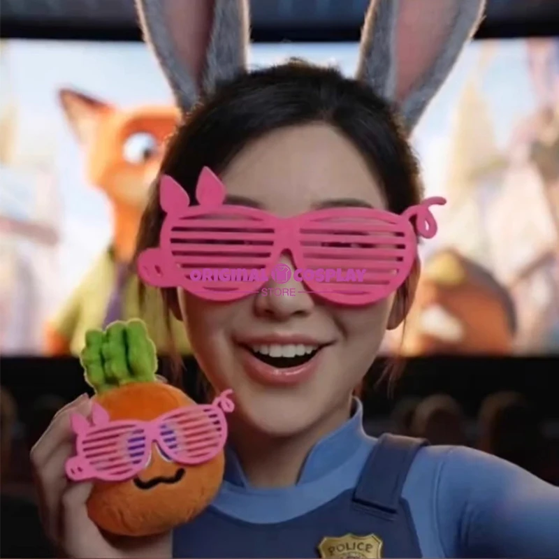 Trendy Nick Wilde Bril Vos Cosplay Bril Speelgoed Brillen Cartoon Zoo Kostuum Accessoires Halloween Volwassen Vrouwen Mannen Rekwisieten