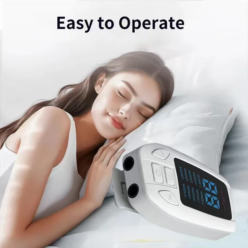 Sleep Aid Vagus Nerve Stimulation Clip for Adults Anti-Insomnia Fast Asleep Tool Anxiety Depression Relief Natural Therapy