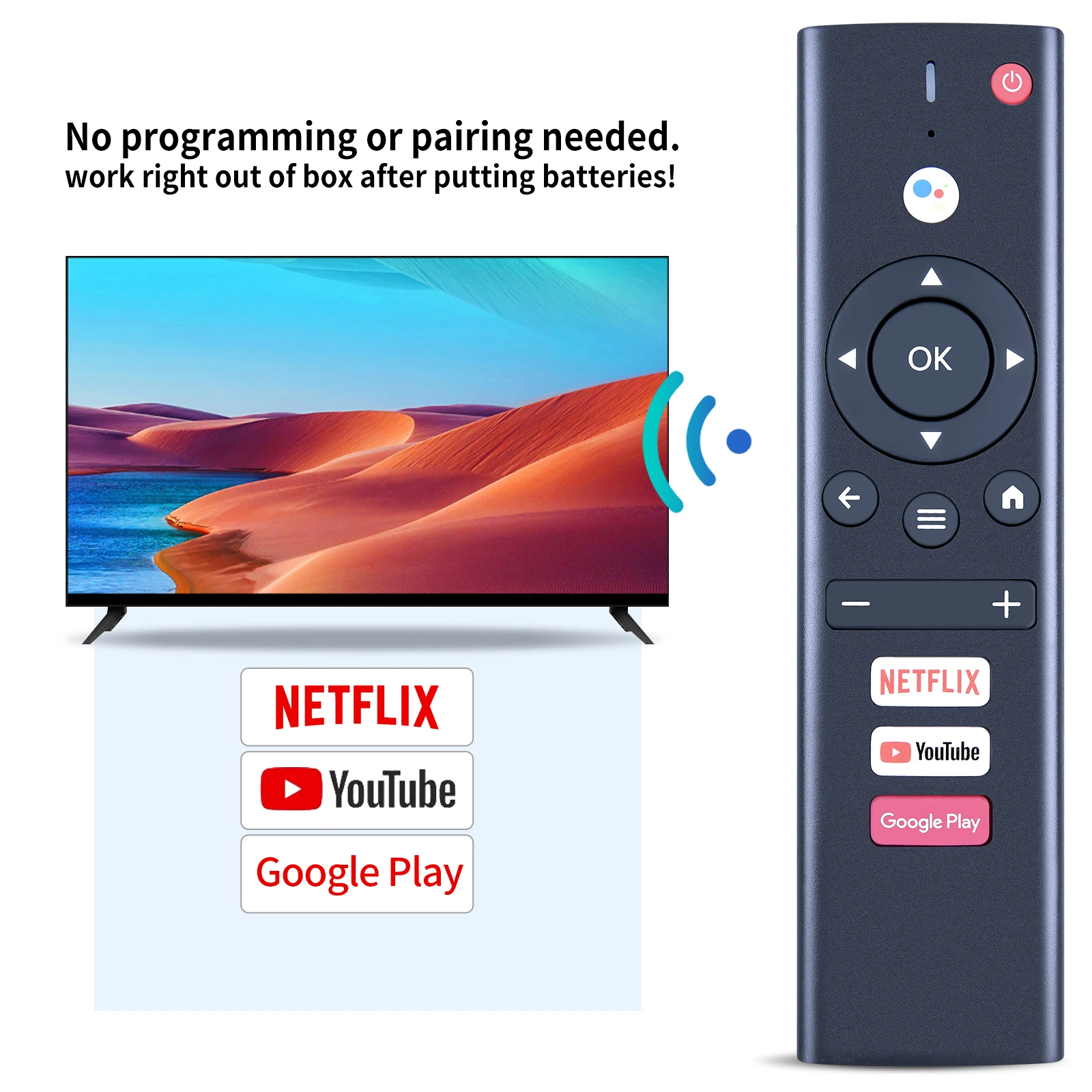 Remote Điều khiển TV Casper giọng nói Remote A3