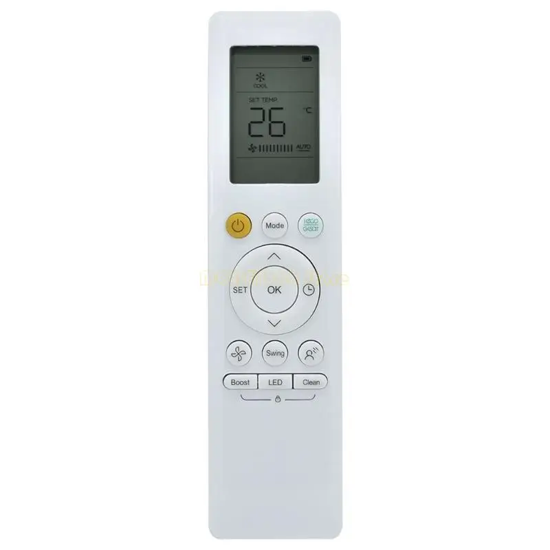 F62C RG10A Ergonomic Backlit Remote Control for Air Conditioner Efficient English