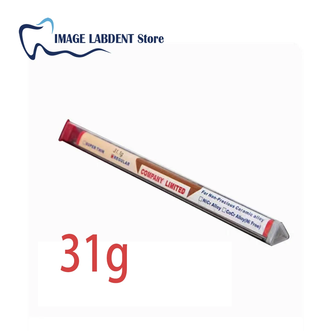 

1 упаковка стоматологической лаборатории Giliga NiCr сплав припой сварочный стержень припой NiCr 1 унция сварочный стержень для протезов припой