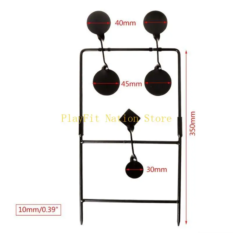 242F رائجة البيع هدف الرماية الجديد إعادة تعيين هدف الصيد في الهواء الطلق التلقائي الدورية
