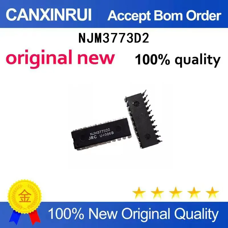 (5-100 Pieces) Brand new original NJM3773D2 3773D2 DIP-22 power management chip IC