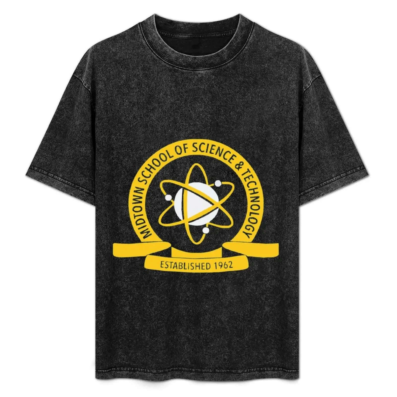 

midtown school of science and technology T-Shirt street wear blue archive man clothes Men's t shirts