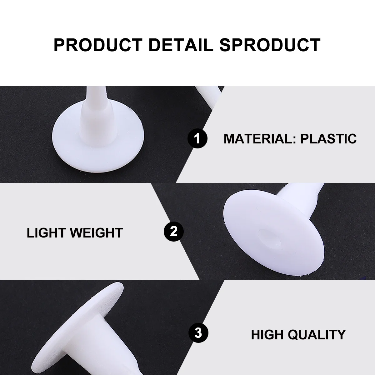 

70Pcs Cake Decoration Base Flower Nails Plastic Cake Flower Decorating Nails DIY Piping Stands Tool Cupcake Decor Tool