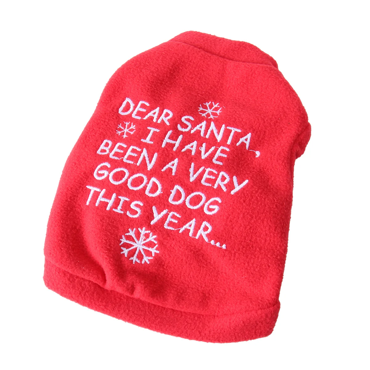 

Pet Christmas Dog Clothes Cold Protection Coat Size M Puppy Winter Clothing Outdoor Photo Costume Outfit Pet Costume