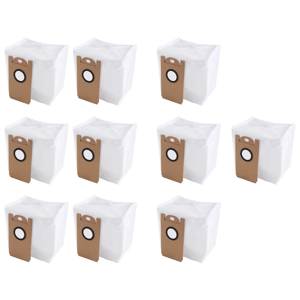10 Pcs Replacement Dust Bags Collection Trash Bag Accessories for XIAOMI VIOMI S9 Robot Vacuum Cleaner Parts