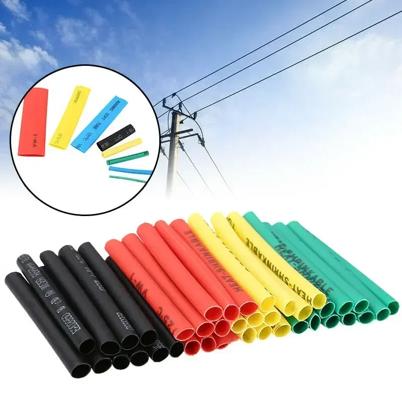 

328Pcs 2:1 Wire Cable Sleeve Kit Heat Shrink Tubing Insulation Shrinkable Tube Tool Parts