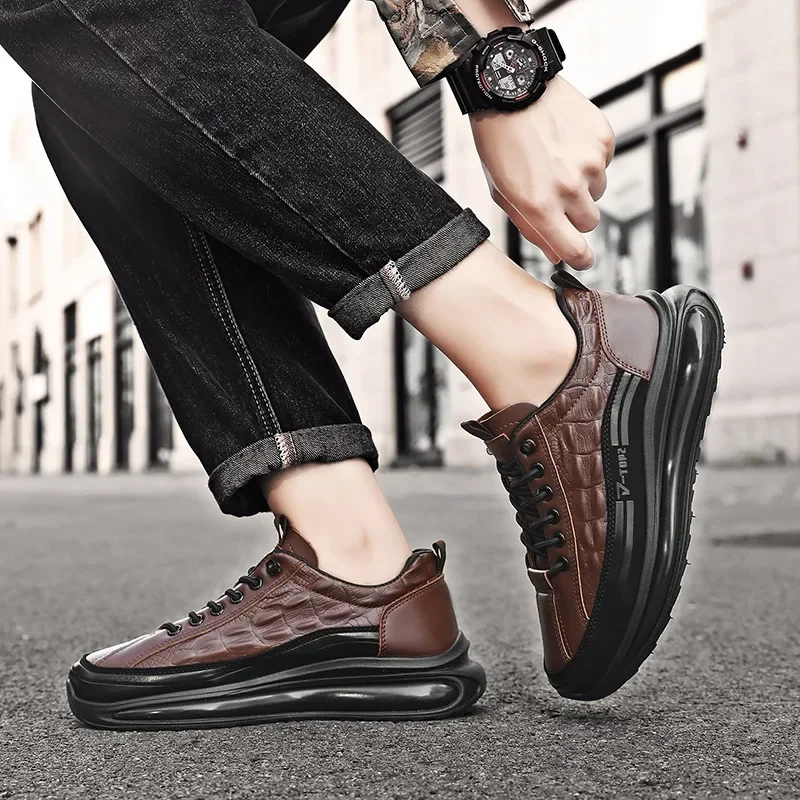 Zapatos de algodón de alta calidad Para Hombre, botines informales de moda, planos, versión coreana, venta al por mayor
