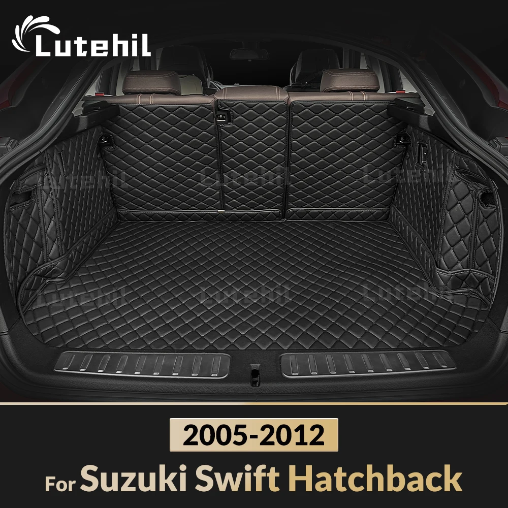 

Для Suzuki Swift Hatchback 2005-2012 11 10 09 08 07 06 авто полное покрытие коврик для багажника грузовой вкладыш аксессуары для интерьера