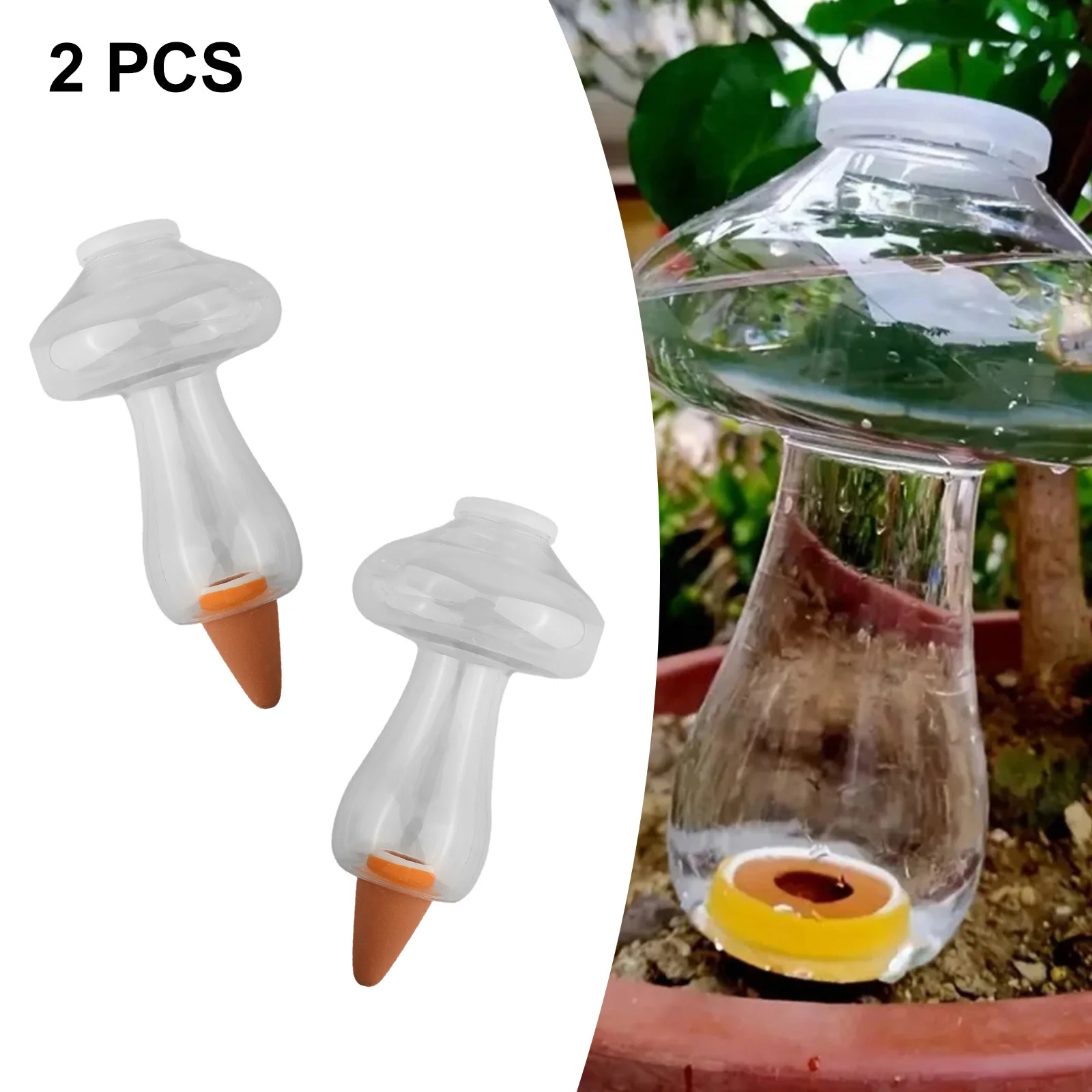 

Automatic Plant Watering System Large Capacity Large Capacity Globes As Shown Mushroom Waterer 300ML Water Capacity