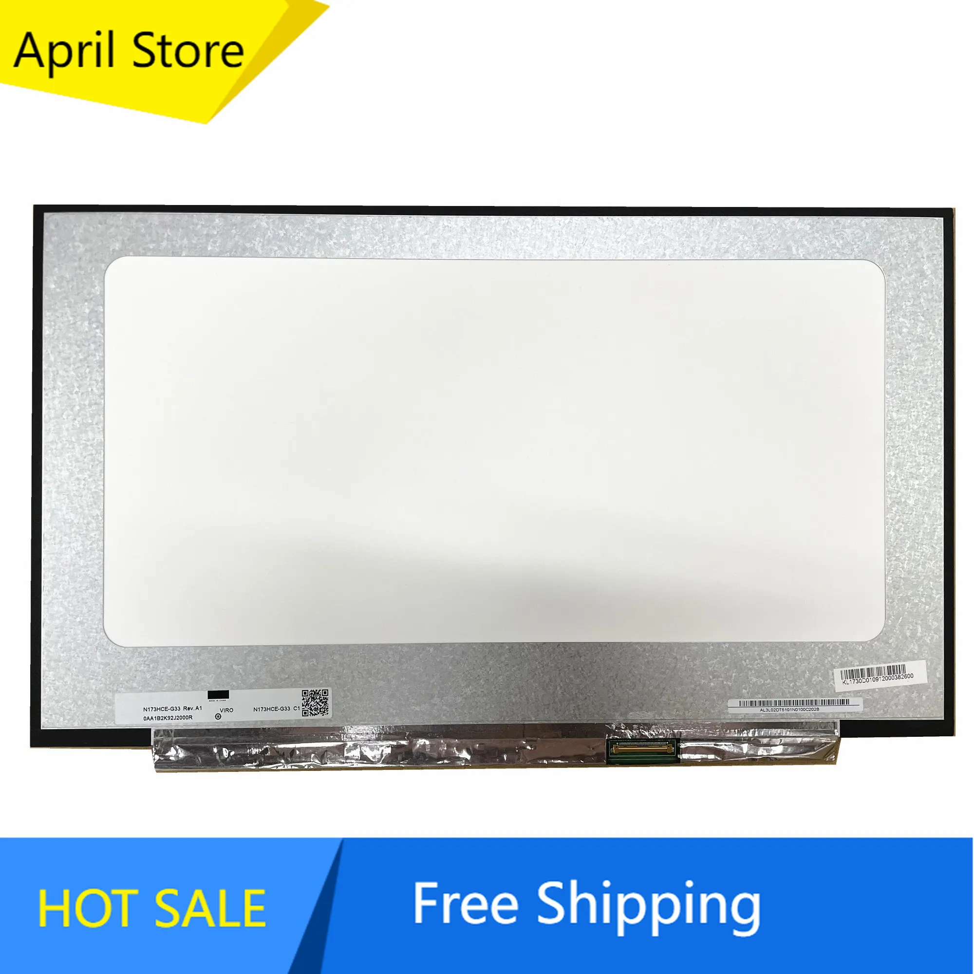 

N173HCE-G33 NV173FMM-N44 B173HAN04.0 144HZ 17.3'' IPS Laptop LCD Screen 1920*1080 EDP 40 Pins 72% NTSC