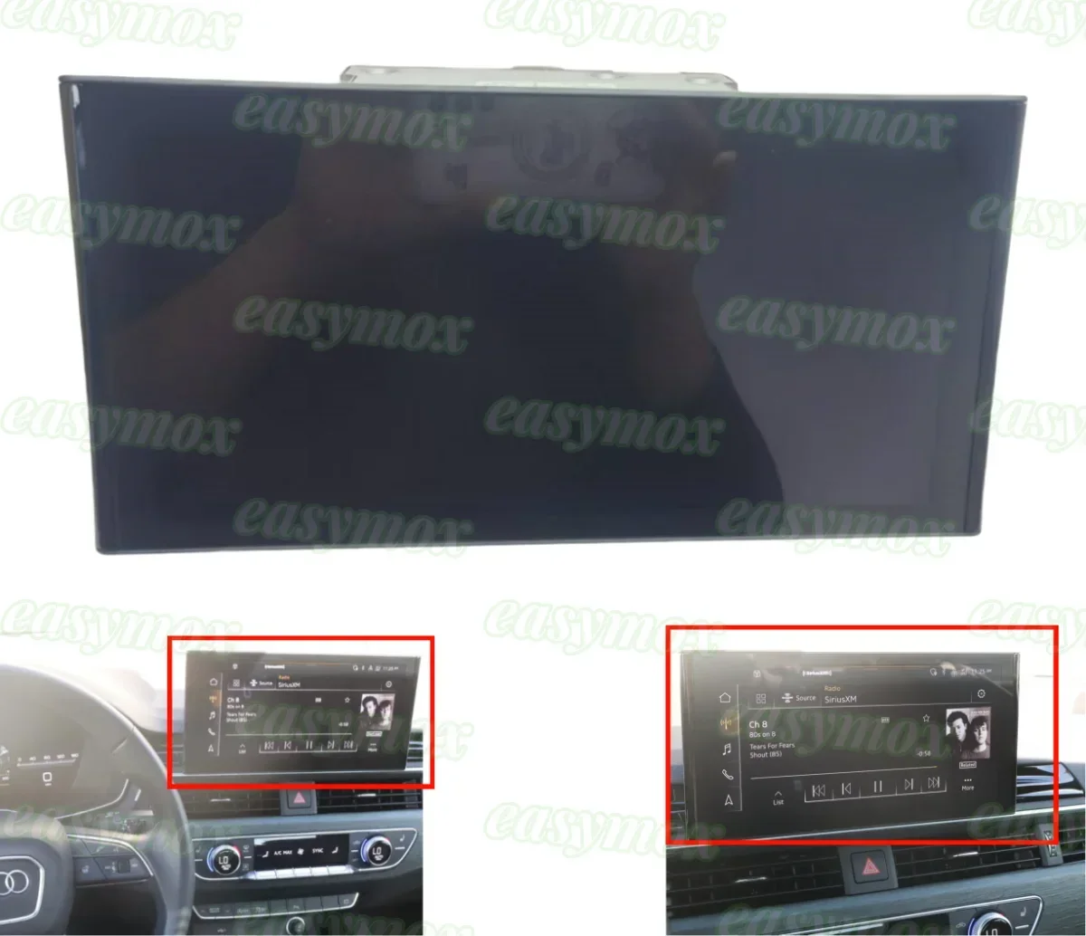 

8WD919620 LCD Display For 2020-2024 Audi A4 A5 S4 S5 Heads-Up Navigation Screeen 2023 2021