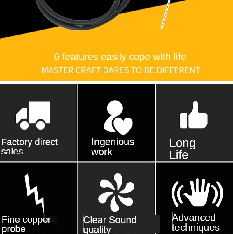 2024 المهنية سيارة اسطوانة السماعة محرك السماعة أدوات التشخيص سوبر الحساسية ميكانيكا السيارات تستر محلل #6