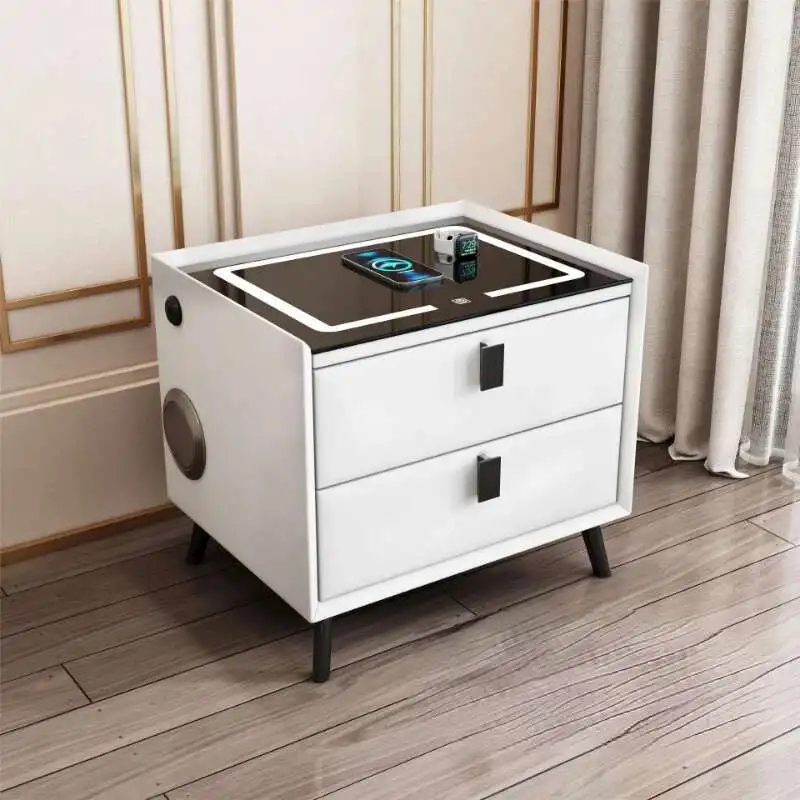 

Smart Narrow Bedside Tables Auxiliary Removable White Dresser Bedside Table Created Luxury Mesas De Noche Library Furniture GG