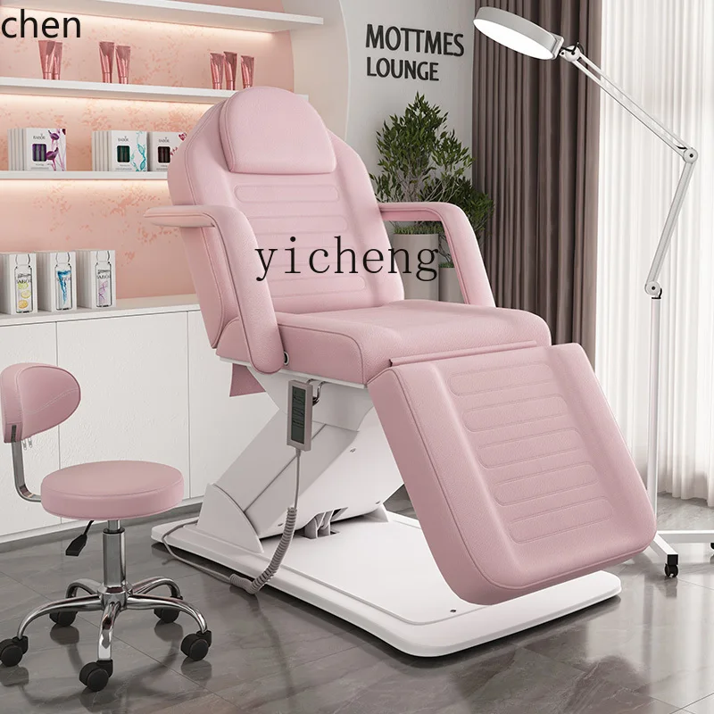 YFY Electric Beauty Bed Tattoo Embroidery Massage Bed Multifunctional Experience Beauty Chair 4