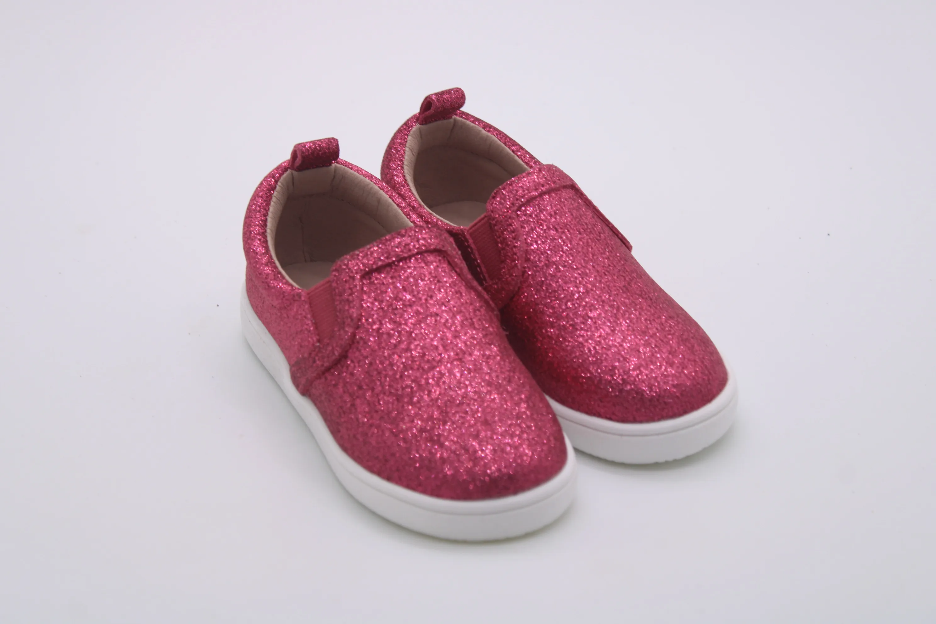 Wholesale Children Soft Leather Loafer Shoes Little Girls Princess Slip on Baby Shoes