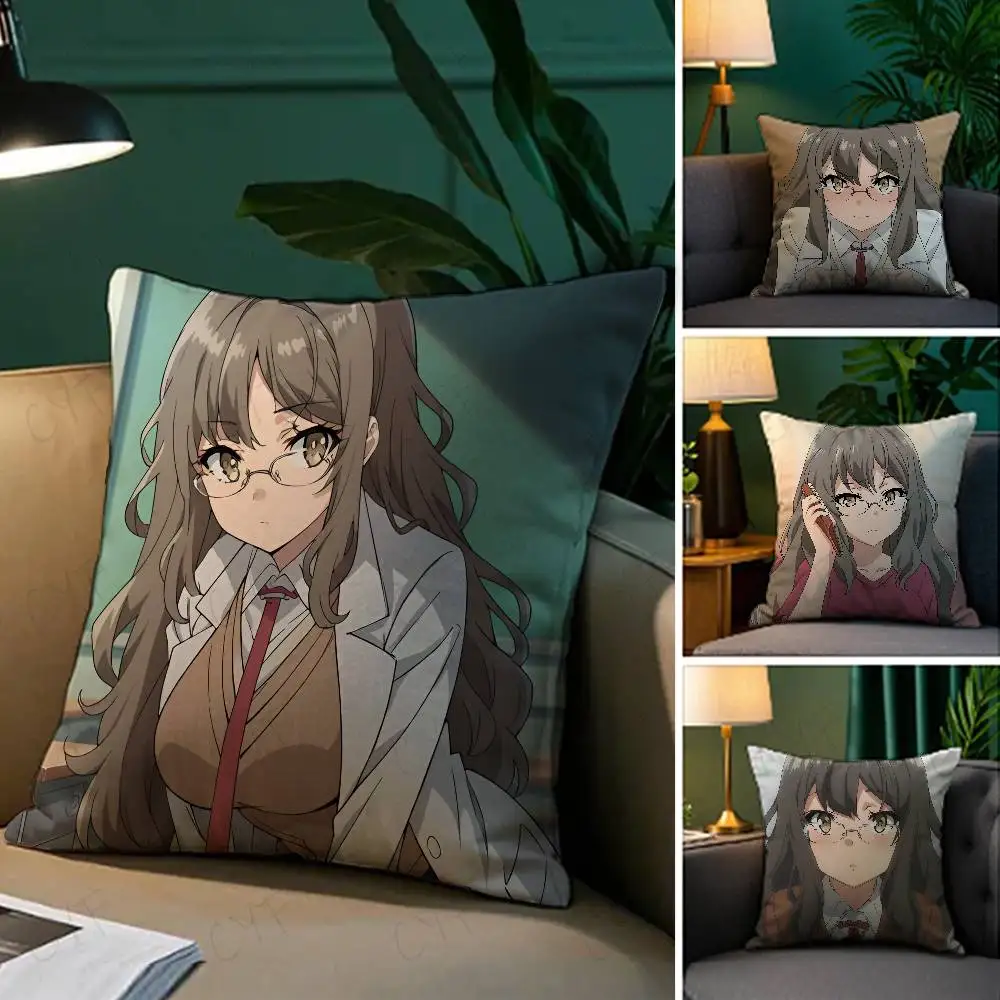 

Kwaii Sexy R-Rio Futaba Anime Pillow Case Custom Printed Brushed Fleece Pillow, Baby Skin-Touch, Eco-Friendly Dye-Sublimation Cu