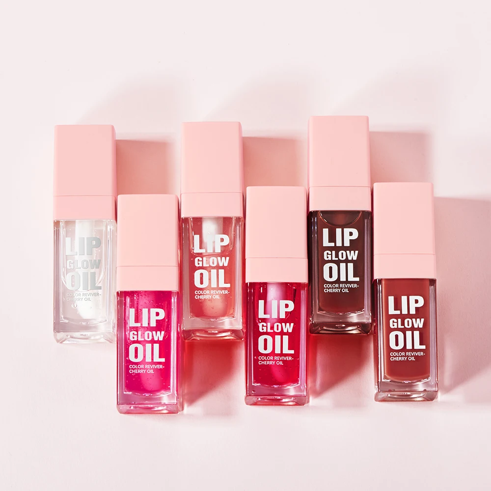 Lip Glow Oil Jelly Lip Gloss Set Long Lasting Permanent Lipstick Woman Tint for Lips Stick Free Shipping Lipgloss Glosses Stain