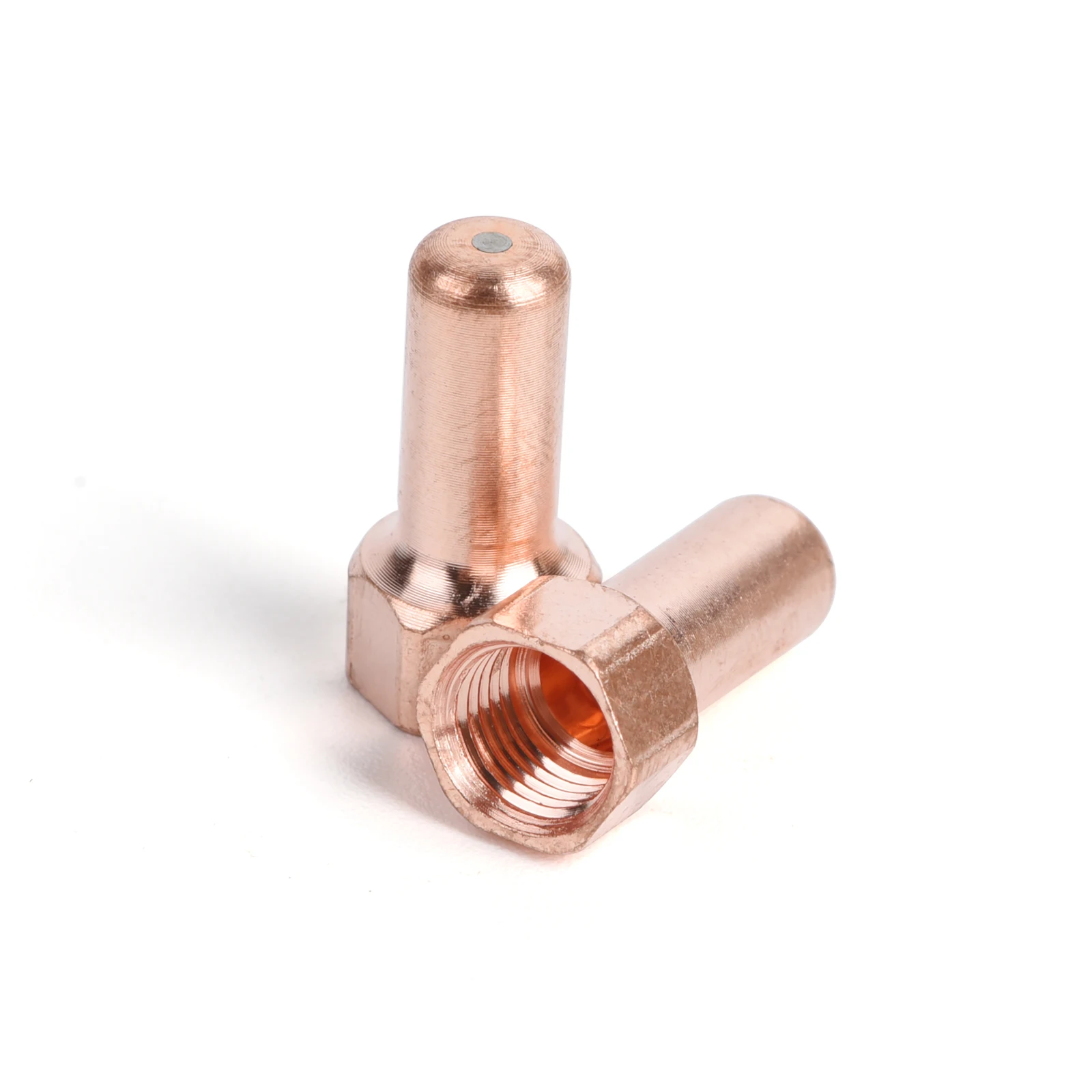20Pcs PT-80 PT80 IPT-80 PTM-80 Electrode 52558 Contact Nozzle 51311S 1.0mm/1.1mm/1.2mm/1.3mm Fit Plasma Cutter Torch Consumables