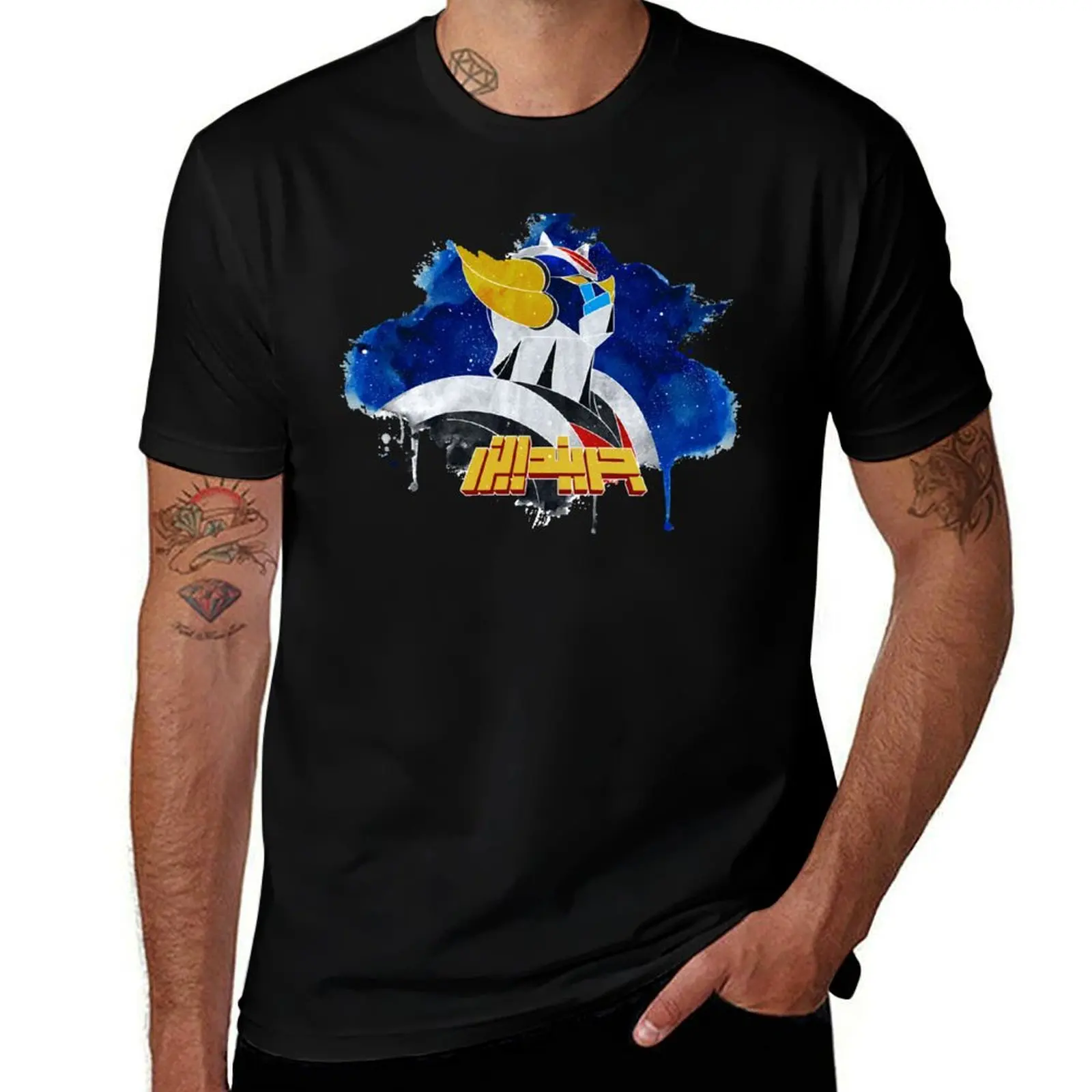 

Grendizer T-Shirt cute clothes Personalized t-shirt vintage clothes mens t shirts top quality