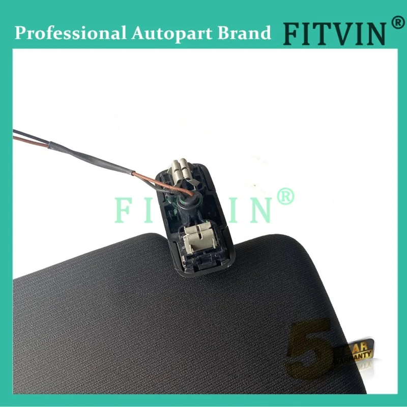 x1 Black Interior Sunvisor w Mirror 5G0857551 5G0857552 For VW Golf 7 GTI Skoda Octavia 3 A7 Fabia mk3 Rapid Seat Arona Ibiza/ST