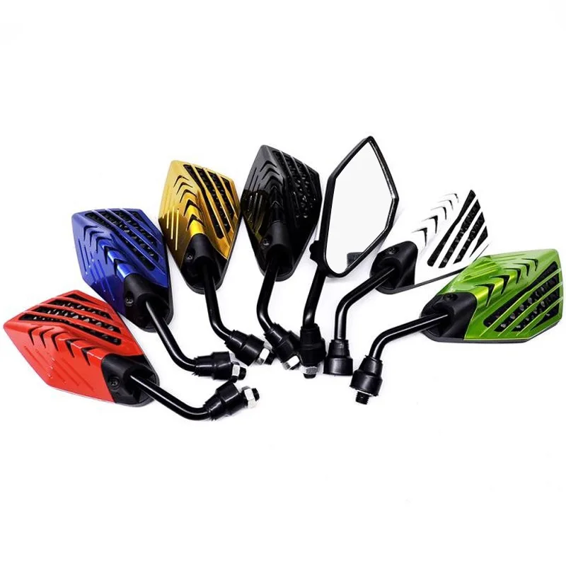 

Motorcycle modified rearview mirror personalized iron, electric vehicle reflector universal
