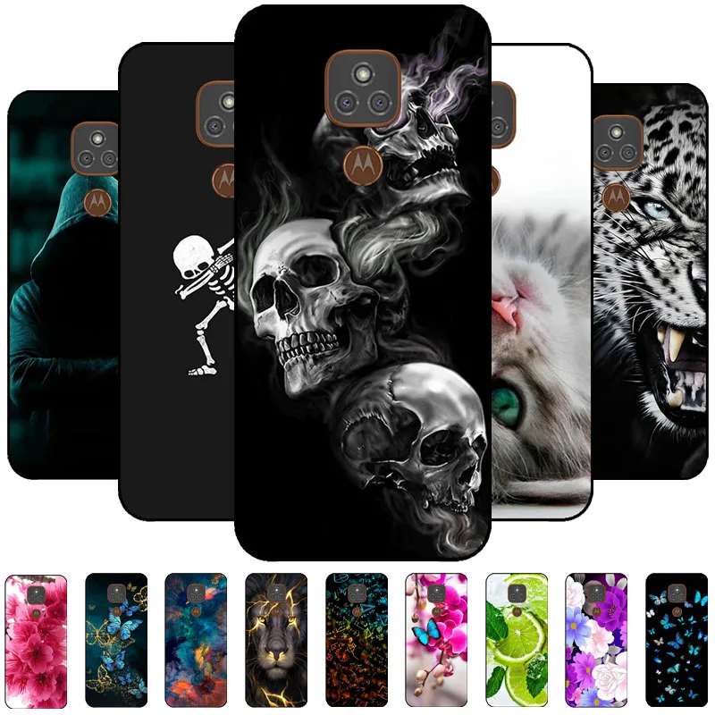 For Moto E7 Plus Case Silicone Soft Back Case for Motorola Moto E7 Plus Phone Cover for Motorola E7 Plus E7Plus E 7+ TPU Fundas