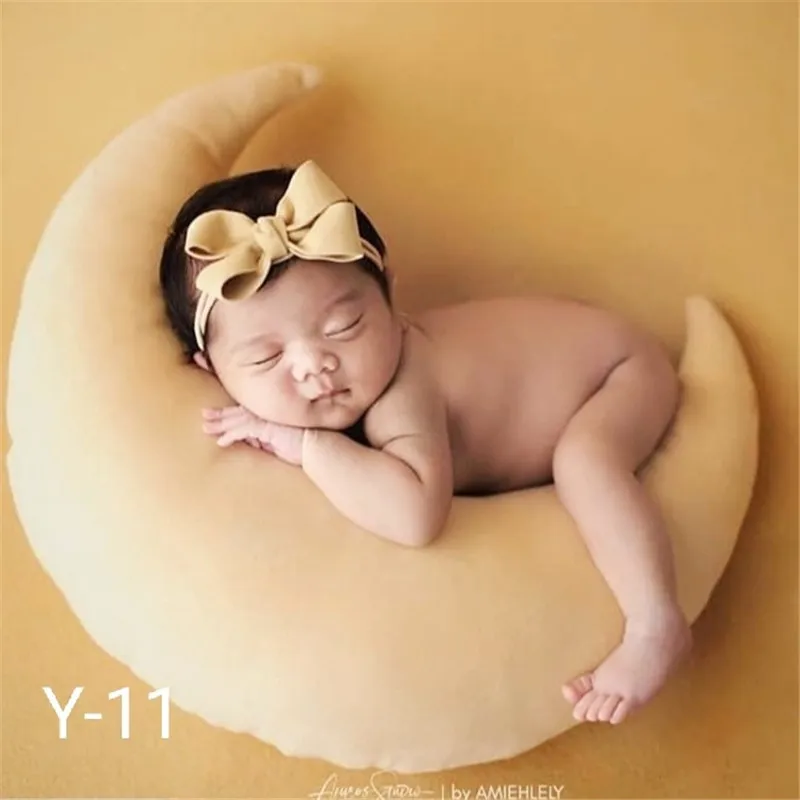 Star Moon Pillows Hat Set Photography Accessories For Newborn Infant PhotoShoot Background Baby Posing Auxiliary Props Blanket