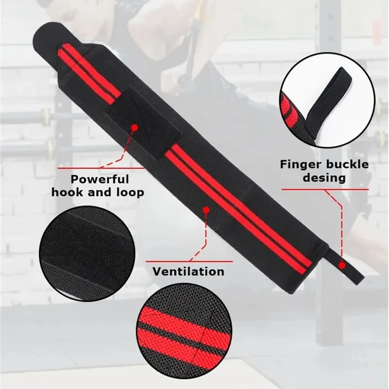 Compression Wrist Strap Elastic Wrist Brace Compression Weight Lifting Wrist Brace Bandage Wrap Wrist Brace To Prevent Sprain image 2