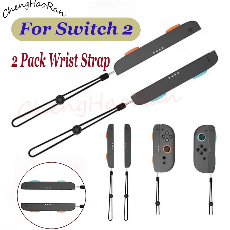 

For Nintendo Switch 2 SW 2 Joycon Controller Wrist Strap Hand Grip Adjustable Tightness Stable Connection Handle Lock Lanyard
