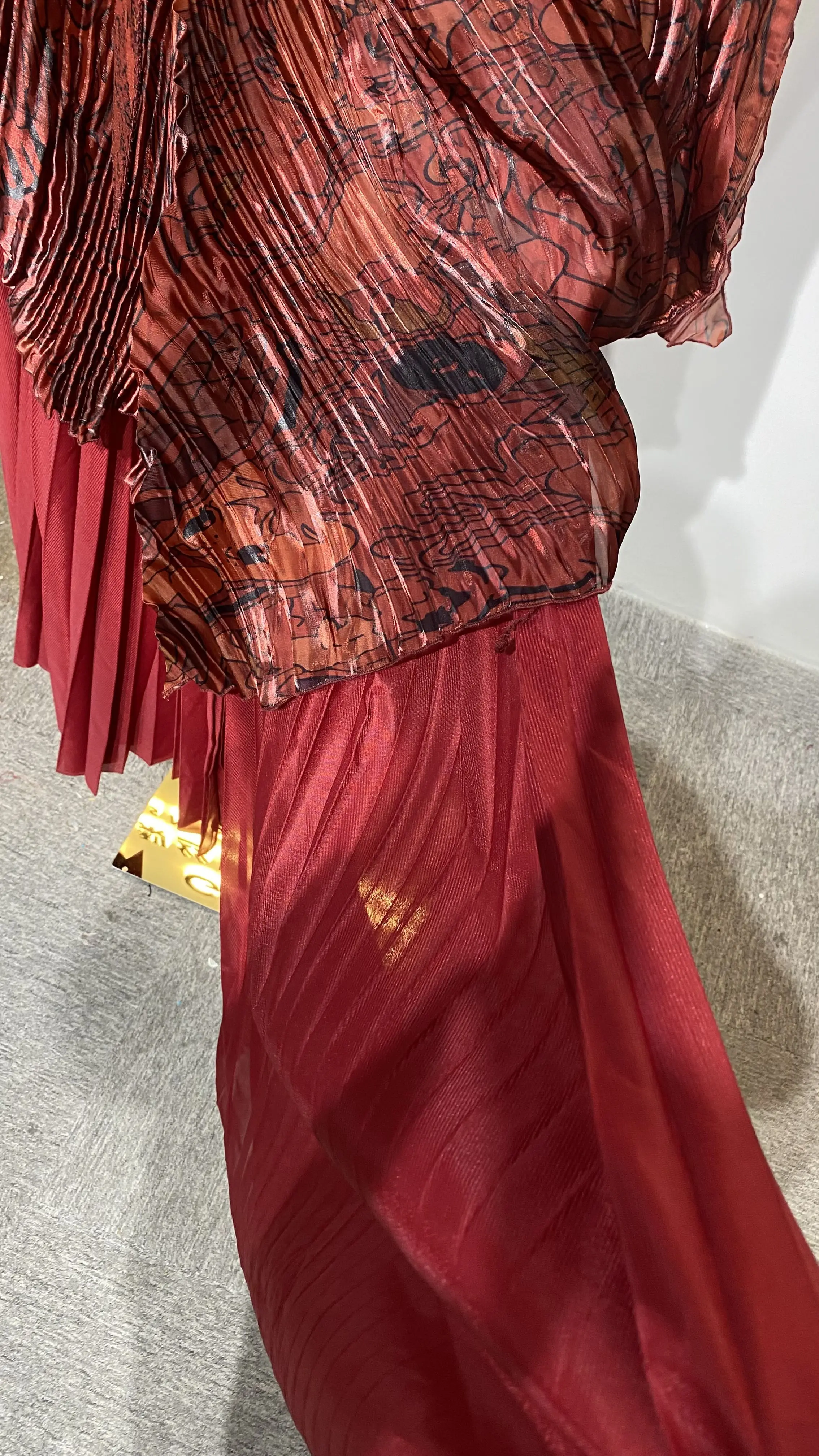 Vestido transpirable de verano, vestido de noche elegante y de alta gama, mangas abullonadas, lujosa silueta de corte A-GZXX381