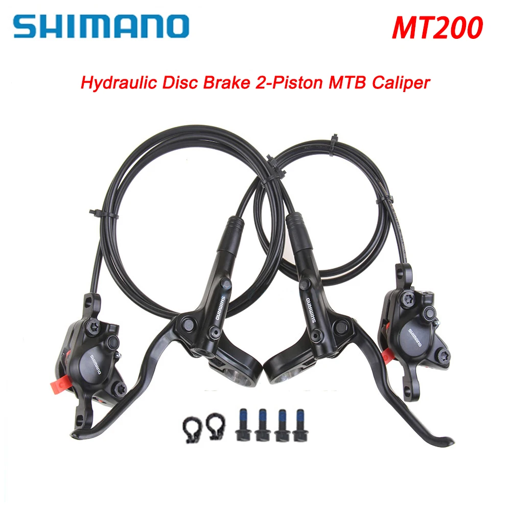 

Shimano MT200 Hydraulic Disc Brake Set Mountain MTB Bike MT201 M315 Contains MT200 Brakes Lever Rotor RT56 Sram A1 HS1 G3 160mm