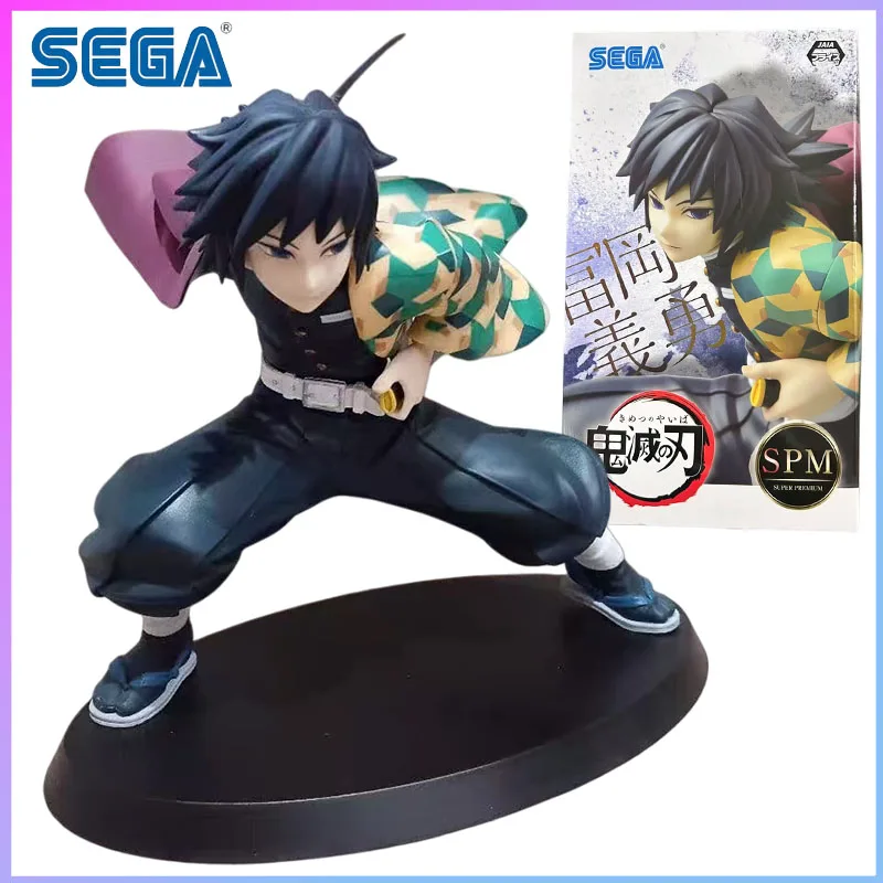 

SEGA In Stock Super Premium Figure Demon Slayer Tomioka Giyuu in stock Model kit original garage kit Gifts Toys Model Model toys
