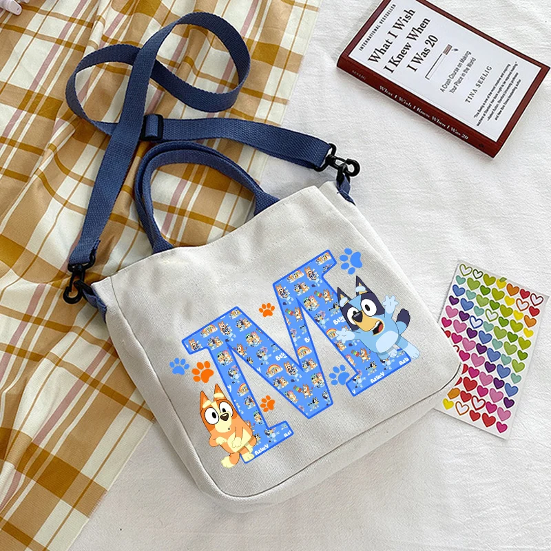 

Blueyed Crossbody Bag for Women Anime Bingo Letter A-Z Handbags Girls Boys Outdoor Sport Shoulder Bags School Messenger Pouch