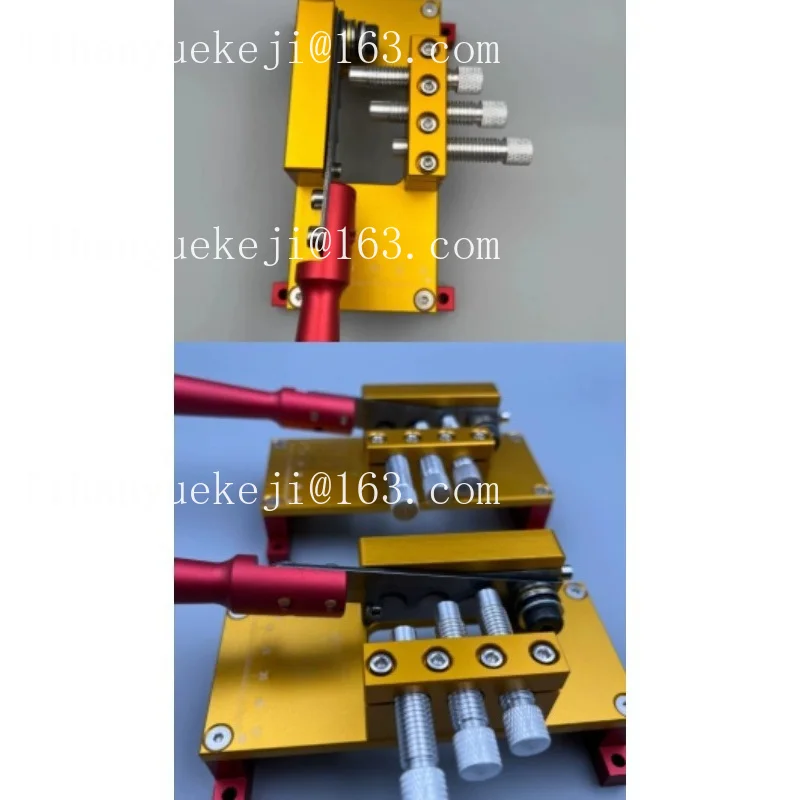 Lead Wire Positioning Guillotine, Manual Desktop Shearing Cutter for PCB & Electronic Component Lead Cutting