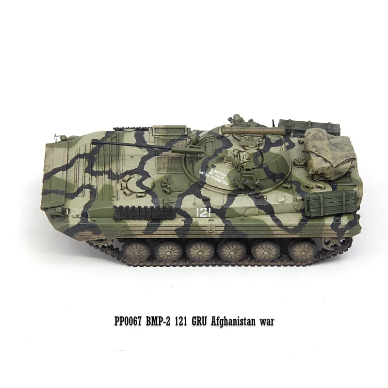 1:72 Scale Plastic PP0067 BMP-2 Infantry Tank Afghanistan War Model Militarized Combat Track Type Classic Collection Adult Gifts