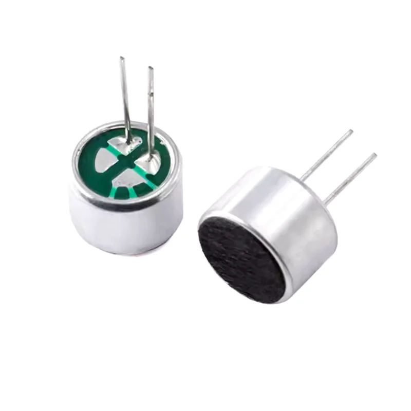 10PCS 9 * 7MM 9767 Microphone 2-Pin Capacitive Electret Microphone 52DB Cartridge