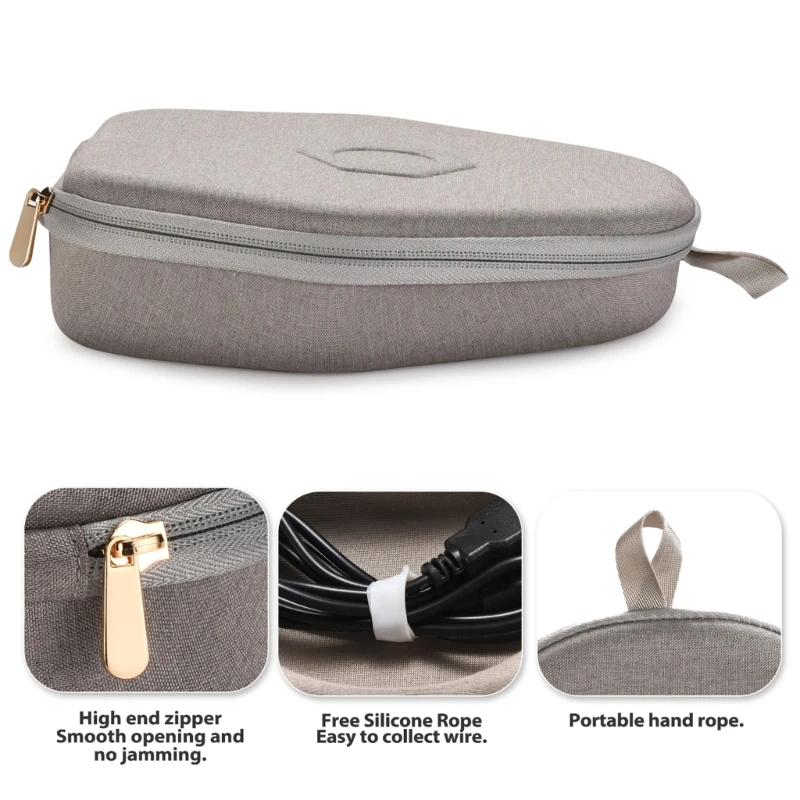 حافظة واقية EVA مناسبة للسفر مع سحابات معززة وحبل مقبض لتخزين سماعات الرأس TUNE710BT TUNE700BT 45BD