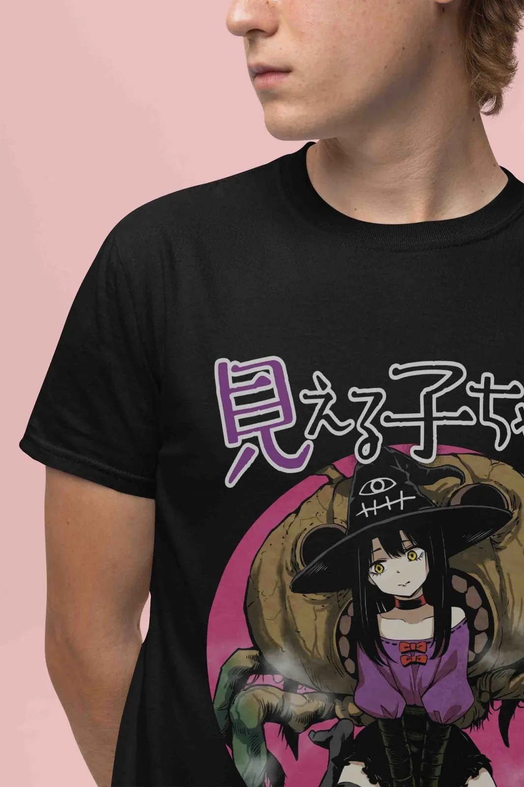 Mieruko Chan Shirt Miko Tshirt Hana T-Shirt Yuria Top Zen Kyoko Dark Anime Tee