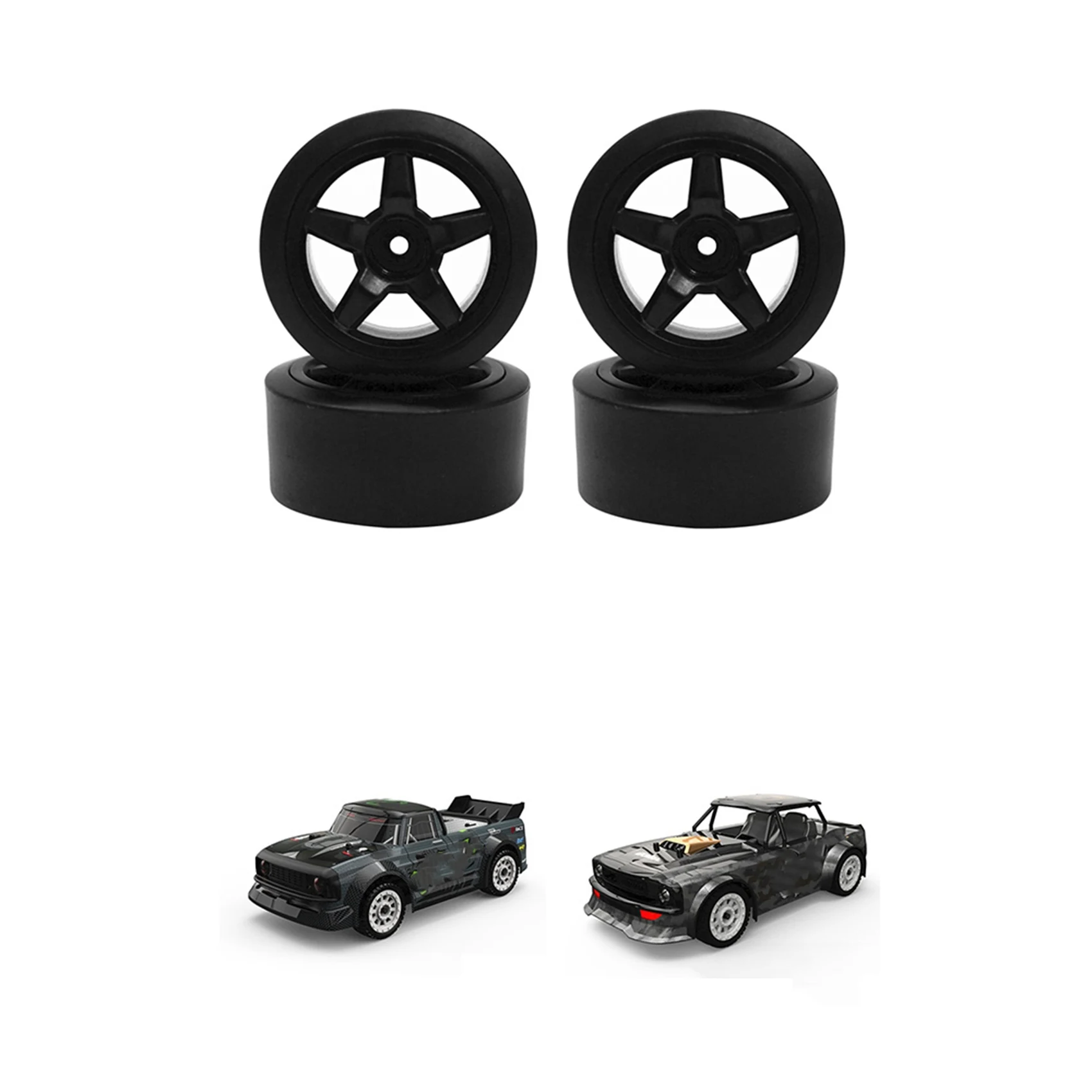 

LBER 8Pcs RC Car Wheel Tire Tyres For SG 1603 SG 1604 SG1603 SG1604 1/16 RC Car Spare Parts Accessories,46Mm & 50Mm