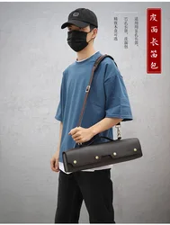 Flute case and bag 16 holes 17 holes leather face flute bag instrument solid wood red flute box portable fashion noble quality